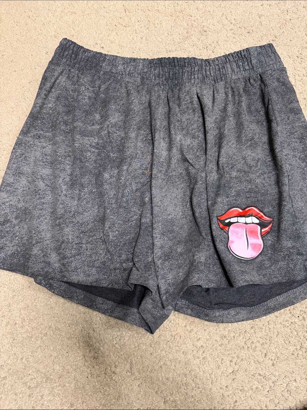 Women's Gray Lounge Shorts